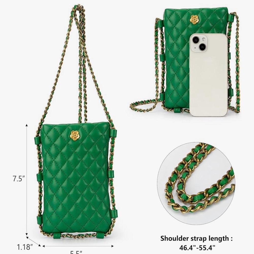 Red Chain Strap mini-purse/phone purse - Picture 11 of 11